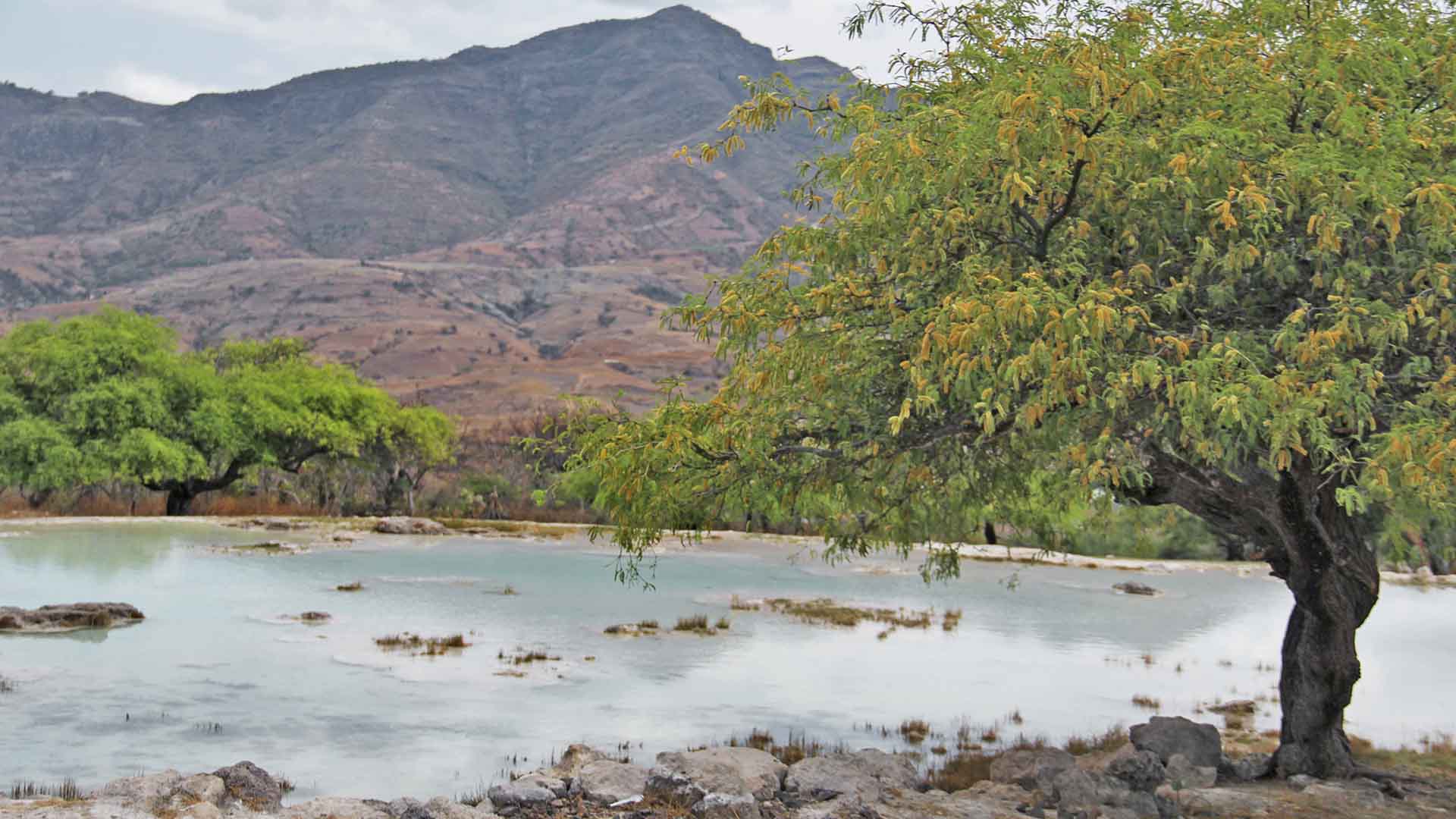 Las salinas hot springs in San Pablo Güila, Oaxaca, Mexi…