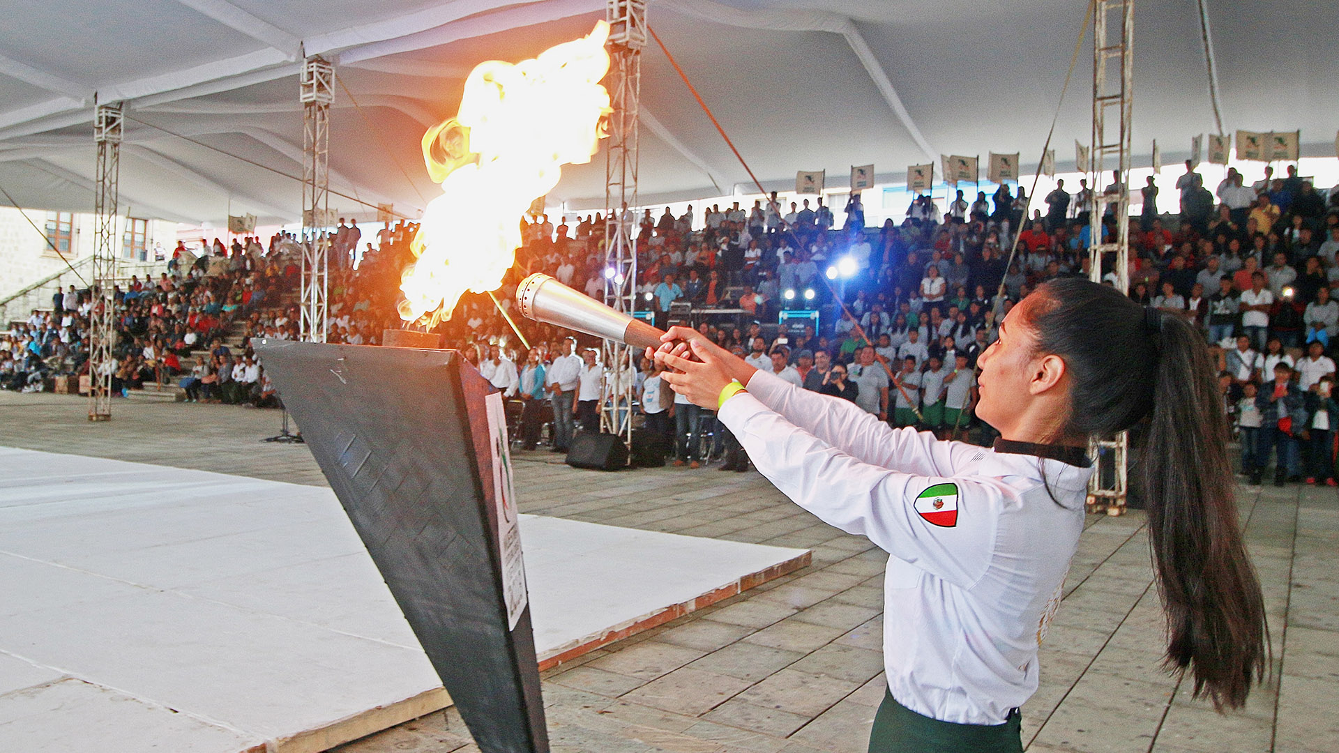 DEPORTE ESTUDIANTIL: Inauguran fiesta deportiva del Colegio de Estudios
