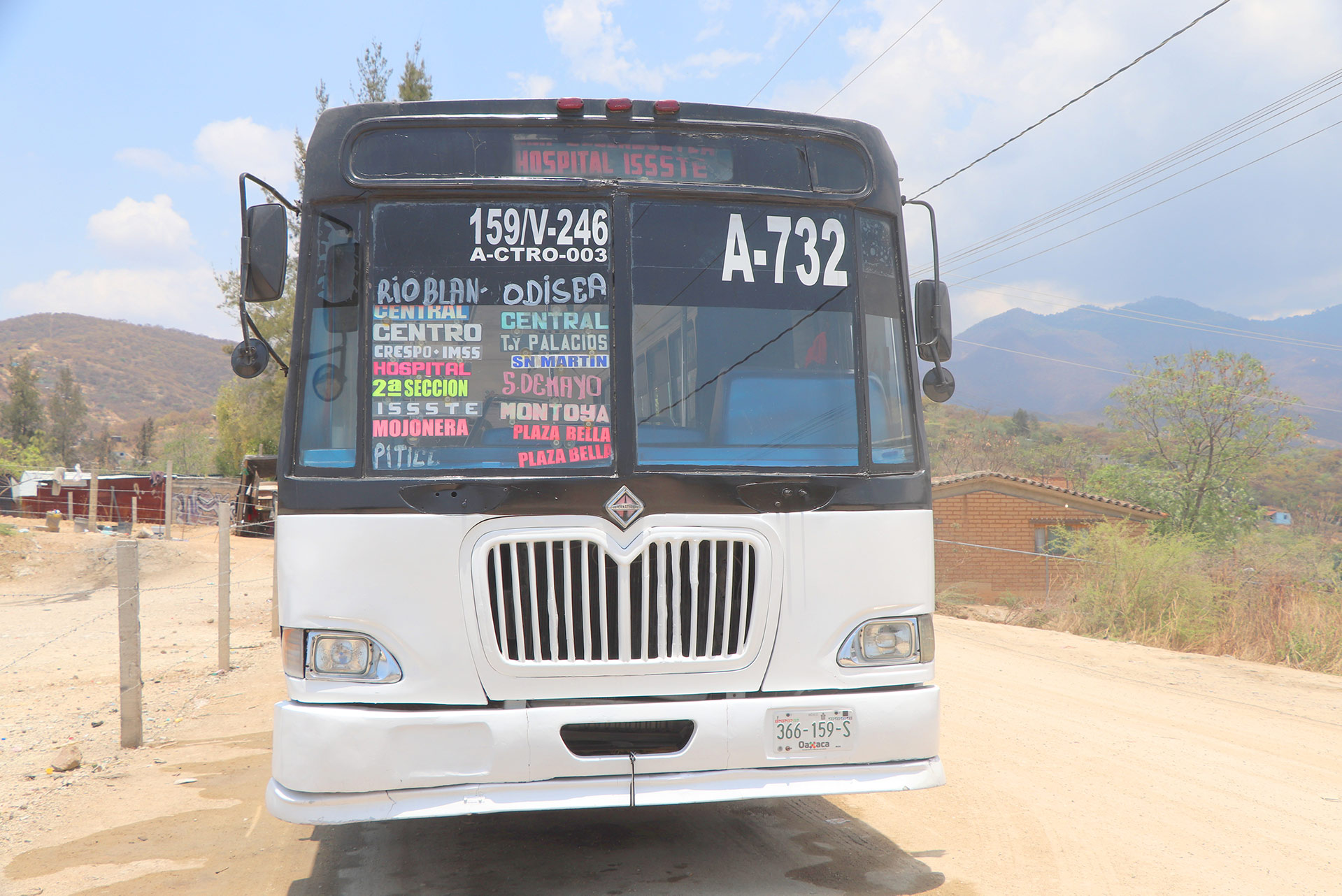 Su ruta termina en La Mojonera, tiene 15 minutos para descansar.