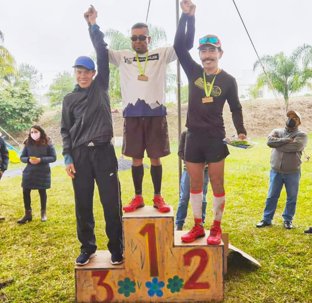 Subcampeón también en la ultra de Hueytamalco, Puebla, en 50 Km.