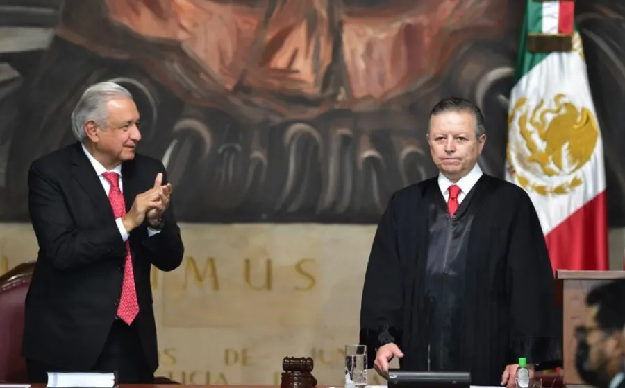 AMLO en la Suprema Corte