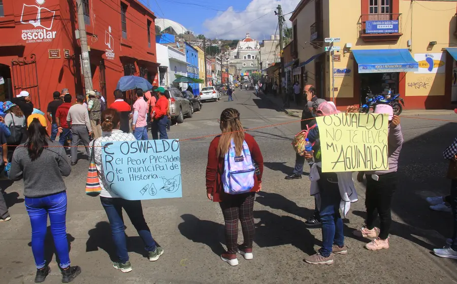 Bloqueos en Oaxaca de Juárez