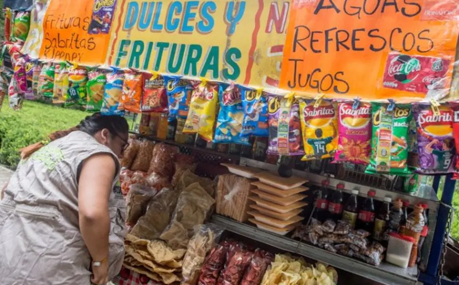 Puesto de comida chatarra