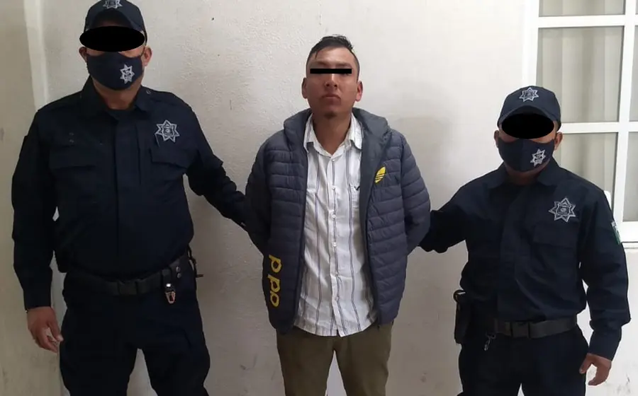 Sujeto detenido