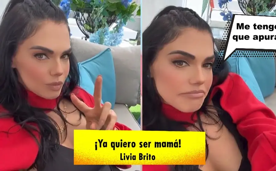 Brito confesó que durante los próximos meses buscará cumplir con el sueño personal de tener un bebé.