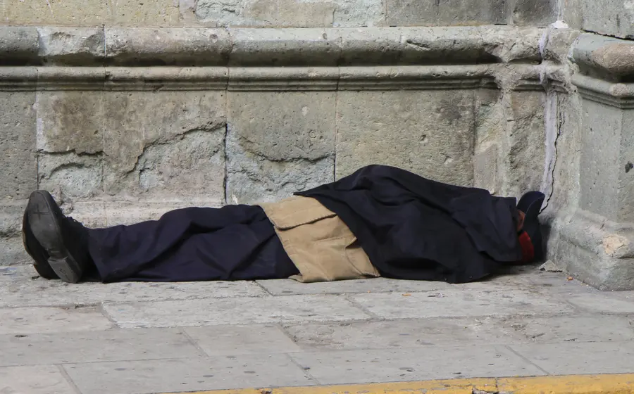 Persona en situación de calle.