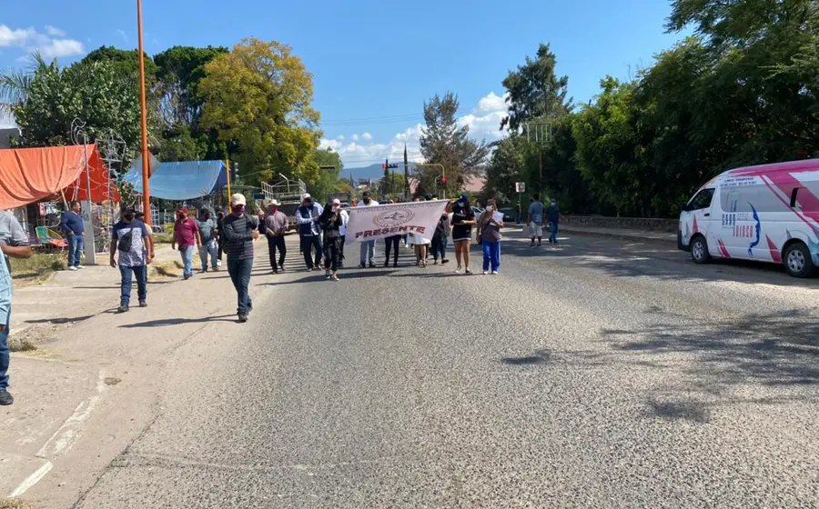 Protesta en Huajuapan