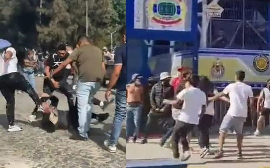 El saldo del altercado fue de dos personas lesionadas que fueron atendidos por paramédicos de la Cruz Roja.