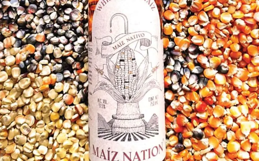 Whisky de maíz hecho en Oaxaca