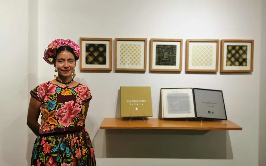 La artista Ana Hernández presenta “Bixhia”, en la NN Galería. /Foto: Carina Pérez García