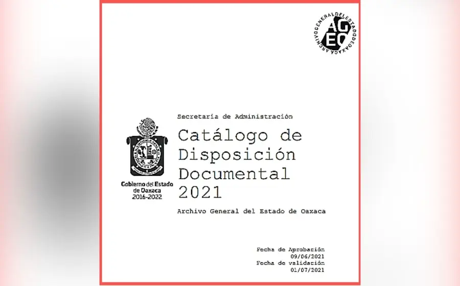 Catálogo de Disposición Documental