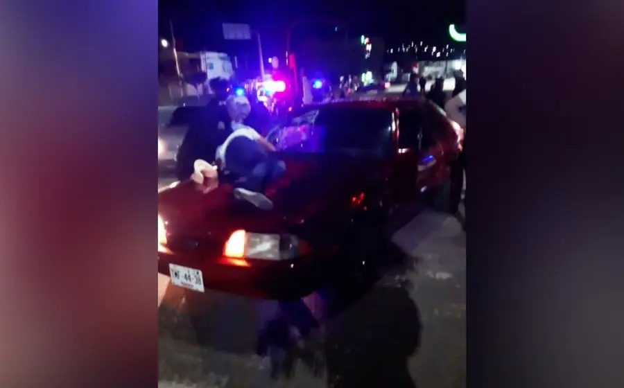 Accidente motocicleta