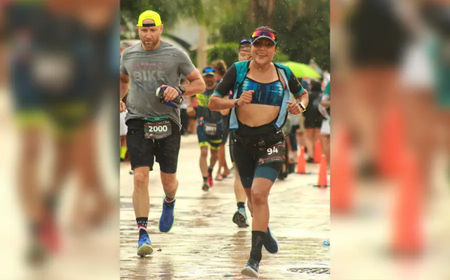 Atleta corriendo