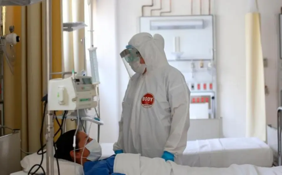 Personal de salud en hospital