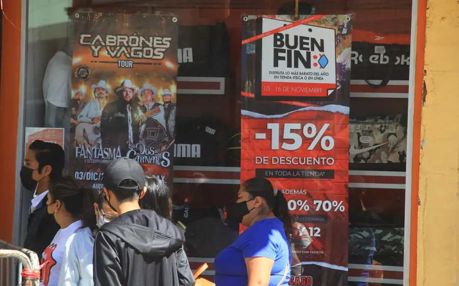 Letrero en tienda