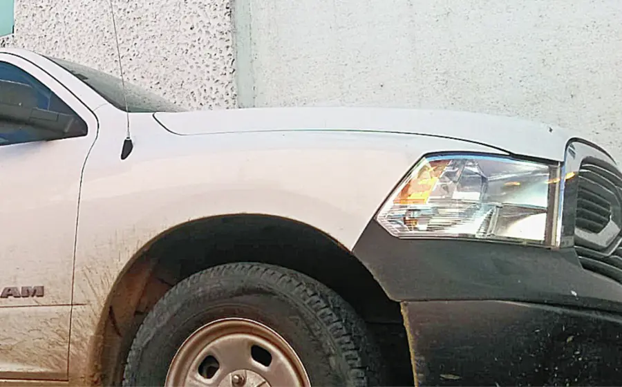 Camioneta robada