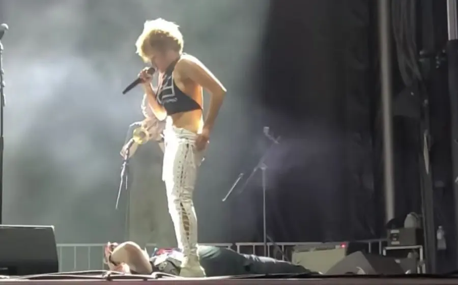 "Esa noche no tuve límites y empujé demasiado lejos", admitió la vocalista.