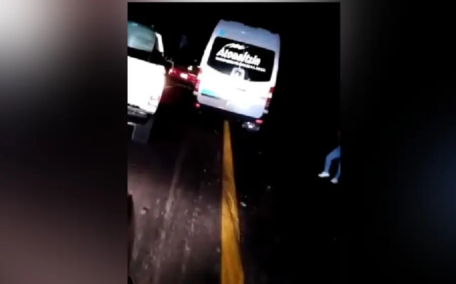 Suburban accidentada