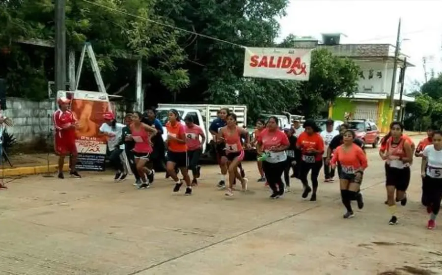 Mujeres en carrera atlética