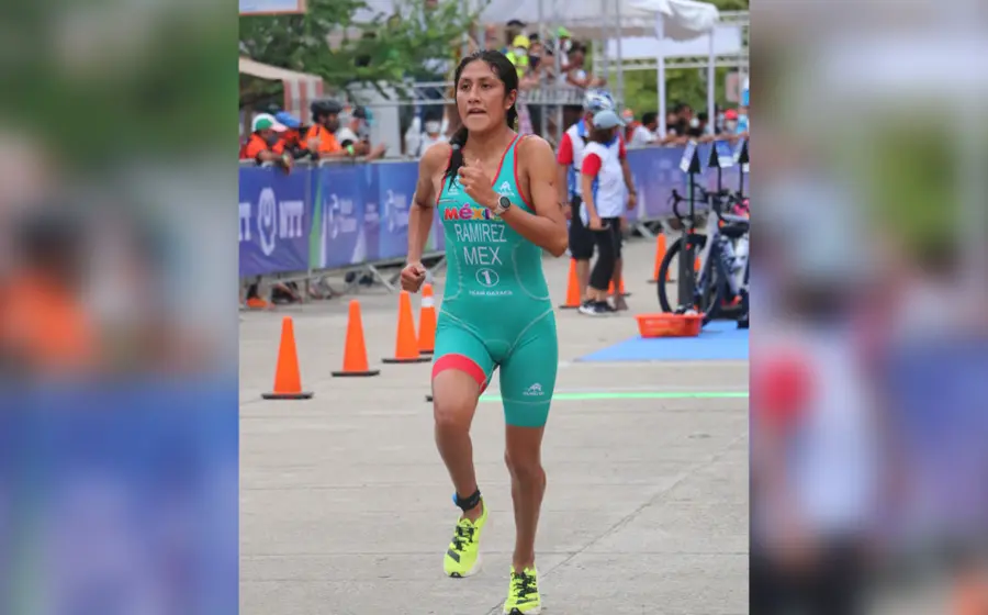 La triatleta oaxaqueña Cecilia Ramírez la volvió a hacer; ahora en el Campeonato Panamericano de St George, Utha, Estados Unidos.