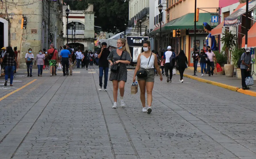 Turistas en Oaxaca