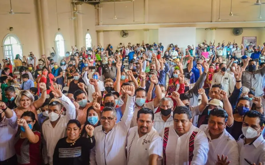 Militantes de Morena