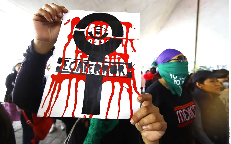 Protesta contra el abuso sexual