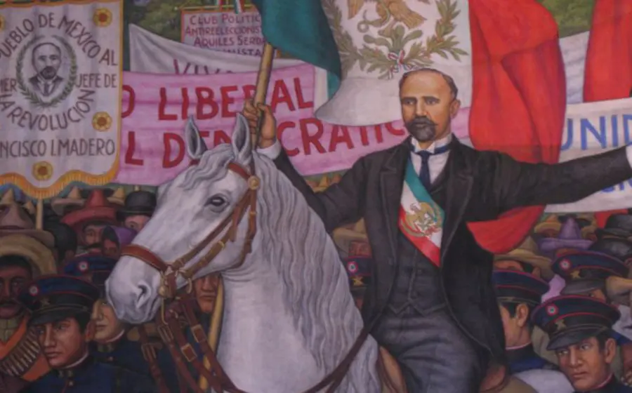 Francisco Madero tomó el mando de la presidencia el 6 de noviembre de 1911, luego de derrocar a Porfirio Díaz.