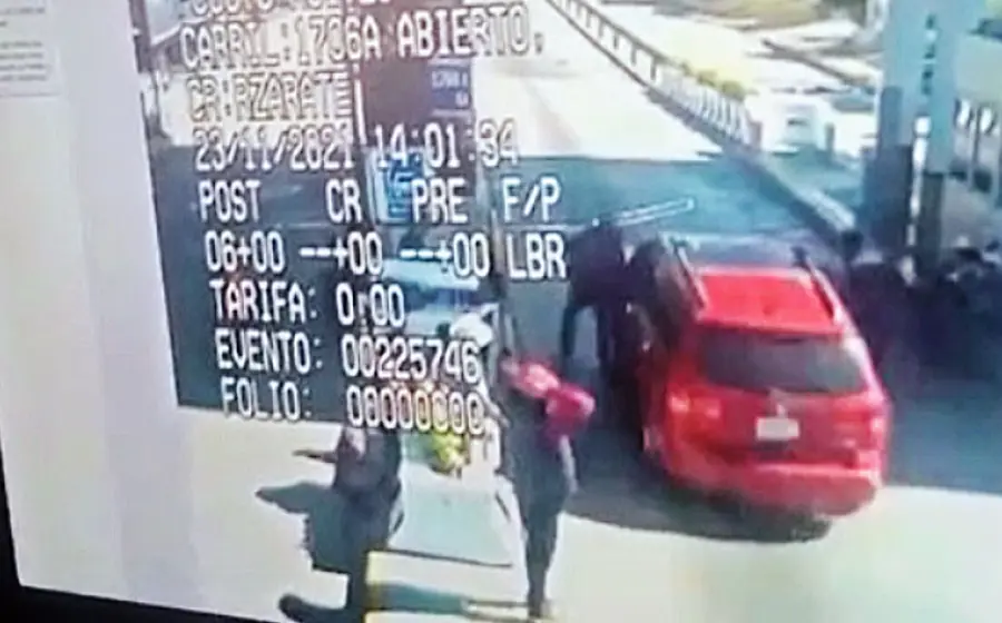homicidio en caseta de cobro 