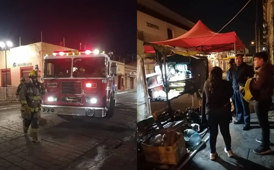 incendio puesto tacos 