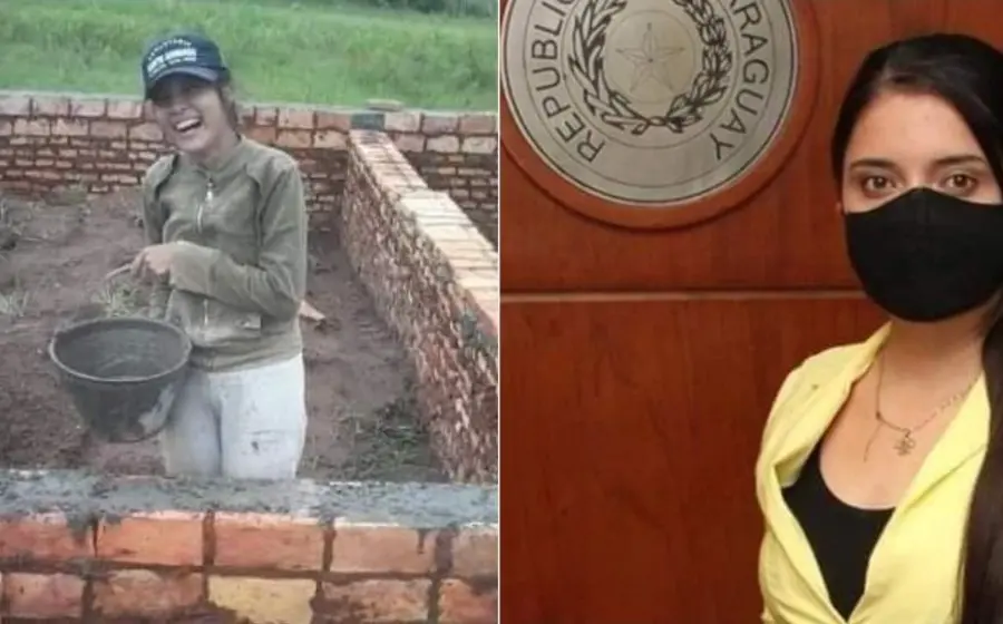 Abogada comenzó trabajando como albañil.