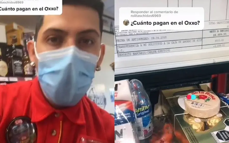 El joven destacó que los sueldos son semanales, ya que en estas tiendas así se realizan los pagos.