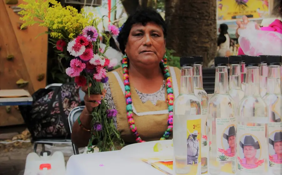 Oaxaca registra una alta participación de mujeres en la producción de mezcal. Foto: Cortesía 