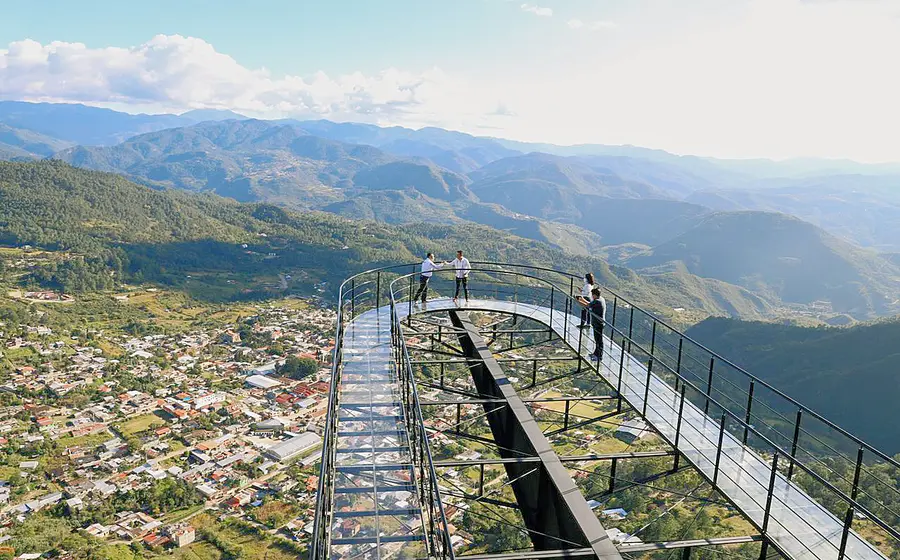 Mirador de cristal de Ixtlán de Juárez