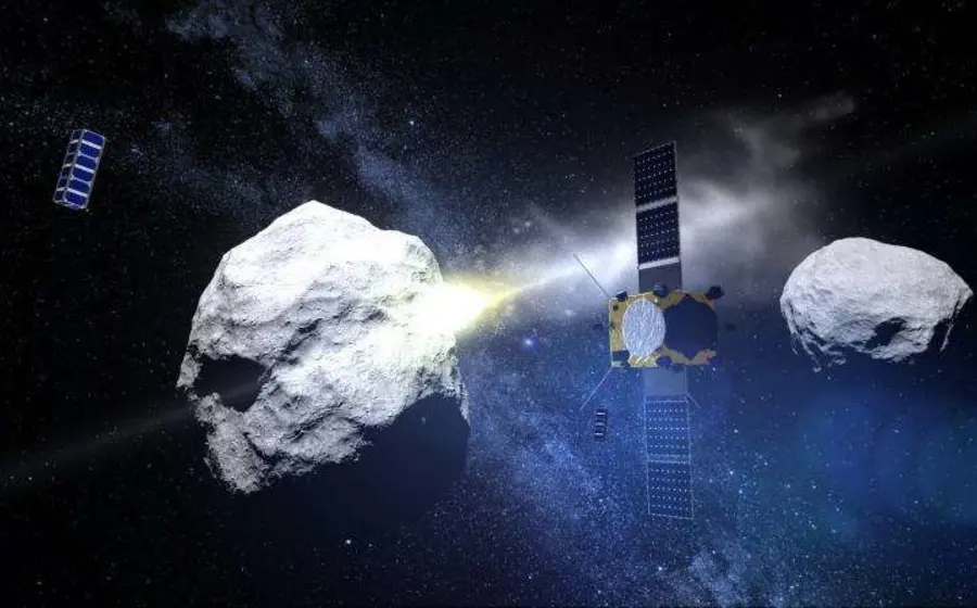 Una nave espacial del tamaño de un carrito de golf viajará a un asteroide que está a más de 9.6 millones de kilómetros de distancia y chocará contra él.