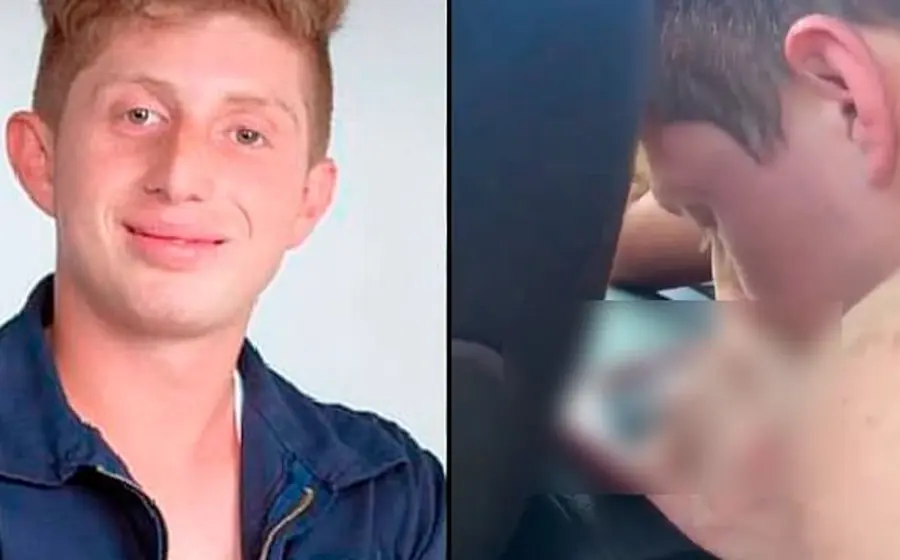 En el material el actor se ve acompañado de otros jóvenes quienes grabaron su extraña conducta.