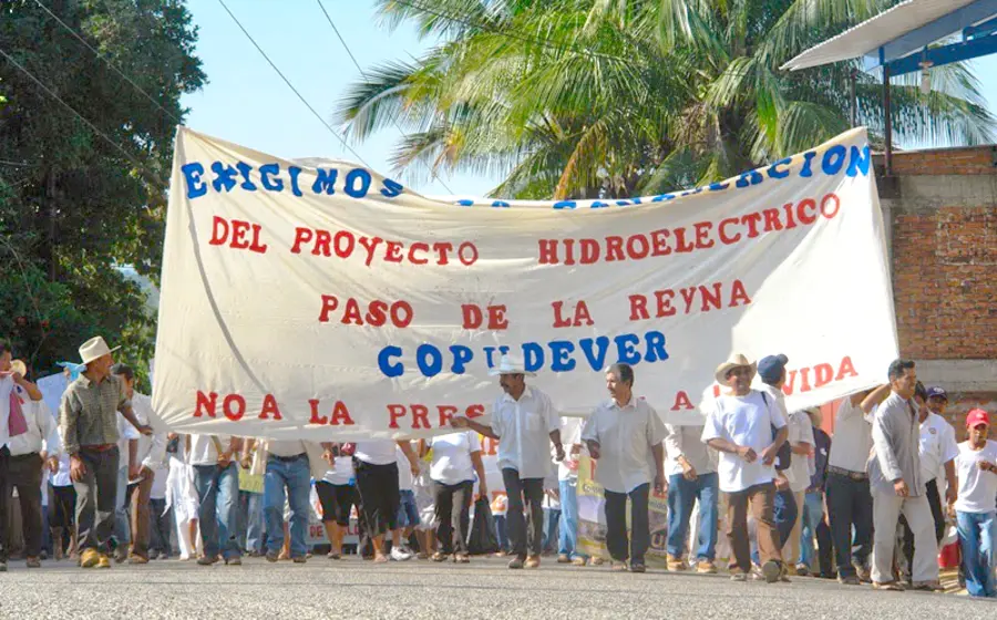 Protestas de autoridades en Jamiltepec