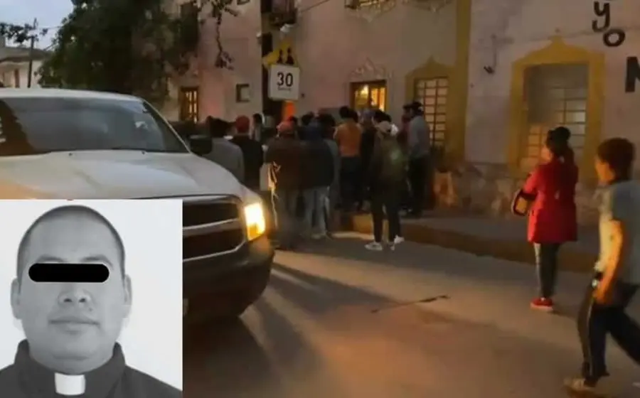 El sacerdote Gerardo N, de 28 años, habría intentado agredir sexualmente a una niña, pero la madre se dio cuenta y pidió ayuda.