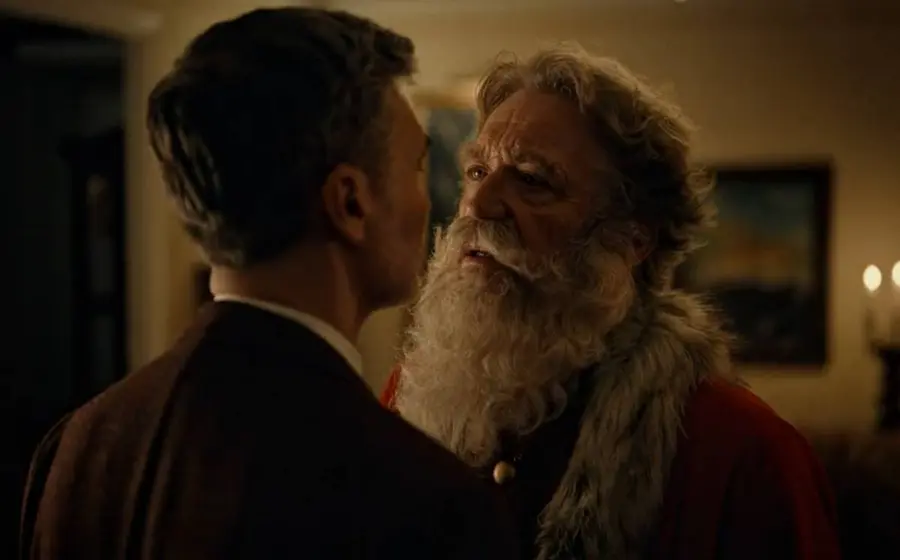Santa Claus con pareja homosexual