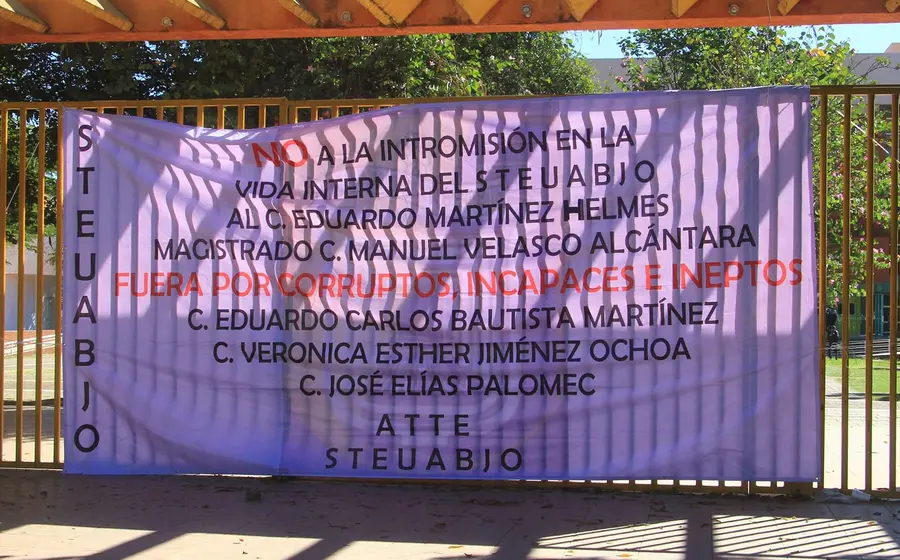 protesta uabjo 