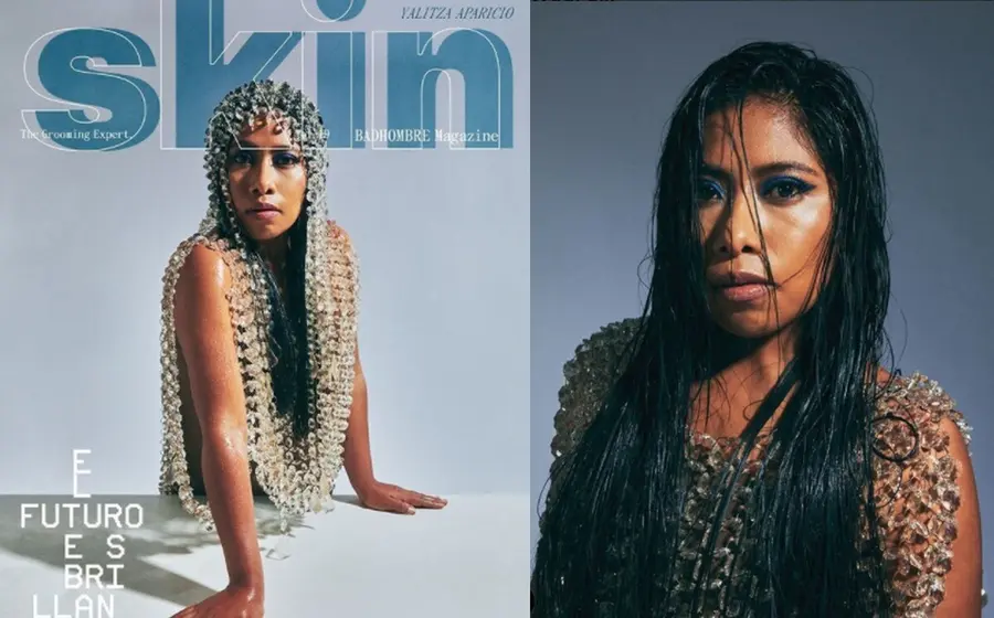 Yalitza admitió haber disfrutado la sesión de fotos.