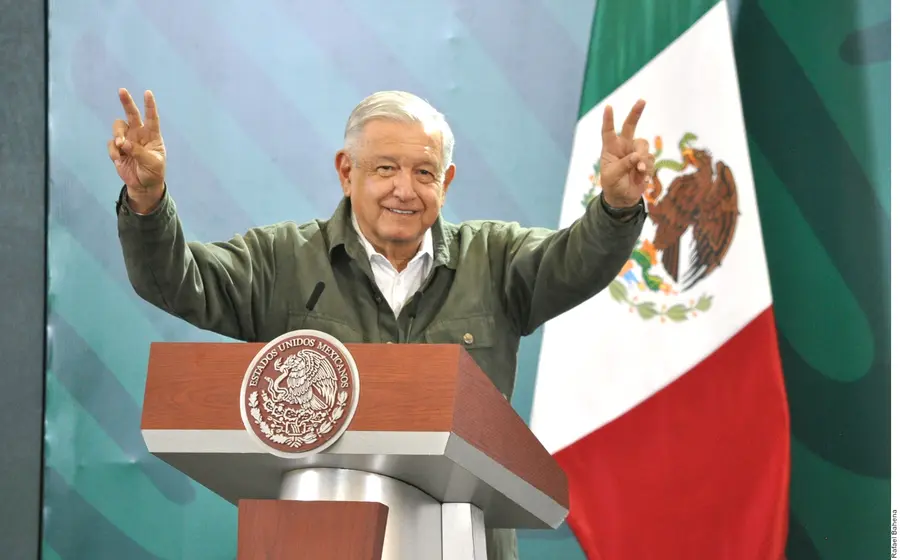 AMLo en conferencia desde Veracruz