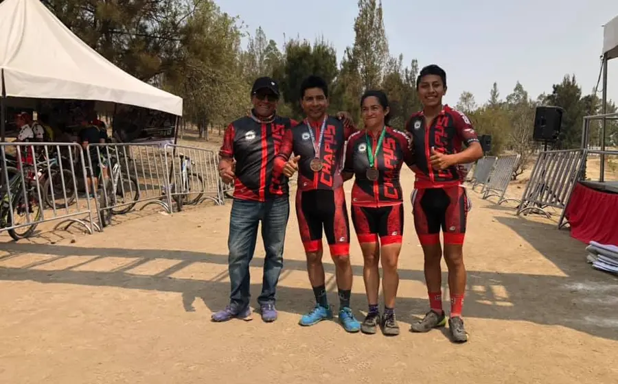 Ciclistas oaxaqueños