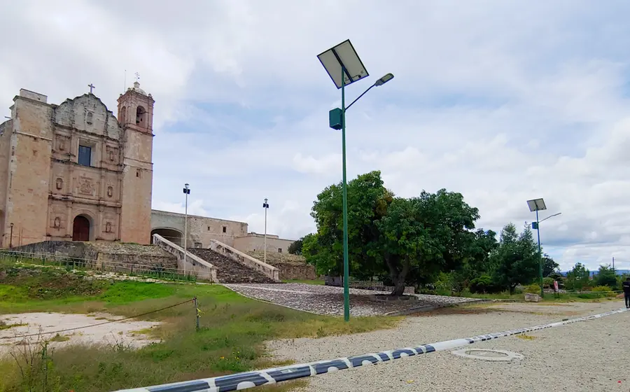 El exconvento se mantiene acordonado, no hay fecha para su reapertura.