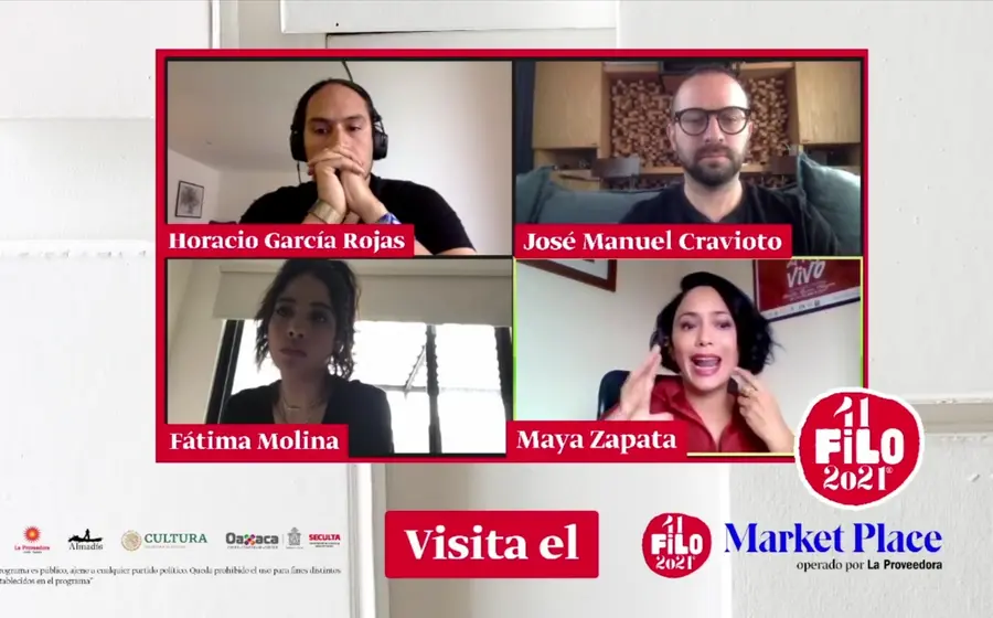 Participantes del debate en la FILO