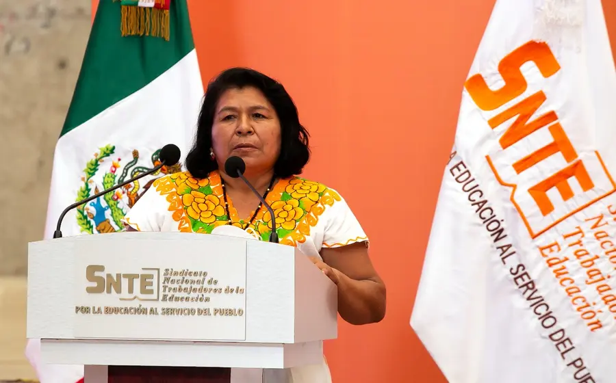 Josefina María Peláez obtuvo el primer lugar en la categoría de educación primaria indígena. (Octavio Vélez Ascencio) 