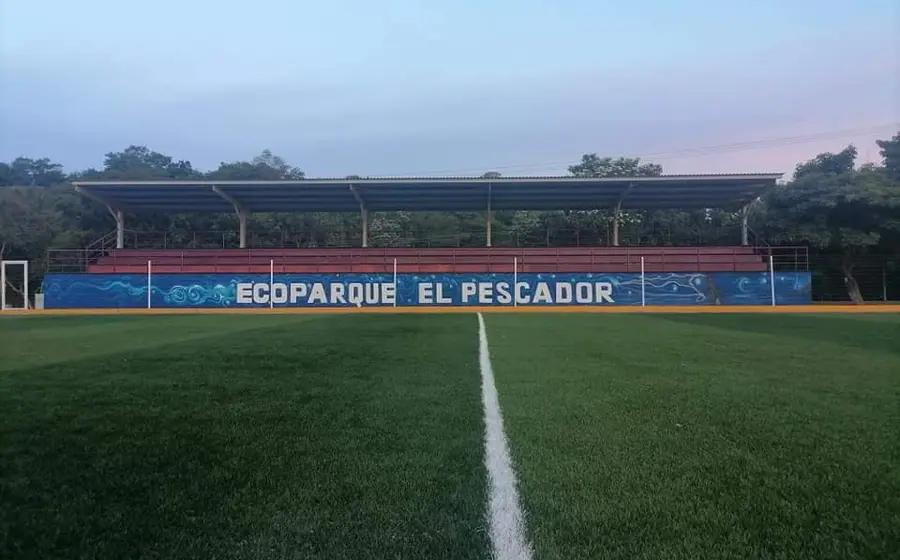  La cancha de Puerto Ángel Eco parque El Pescador fue inaugurada el pasado viernes.