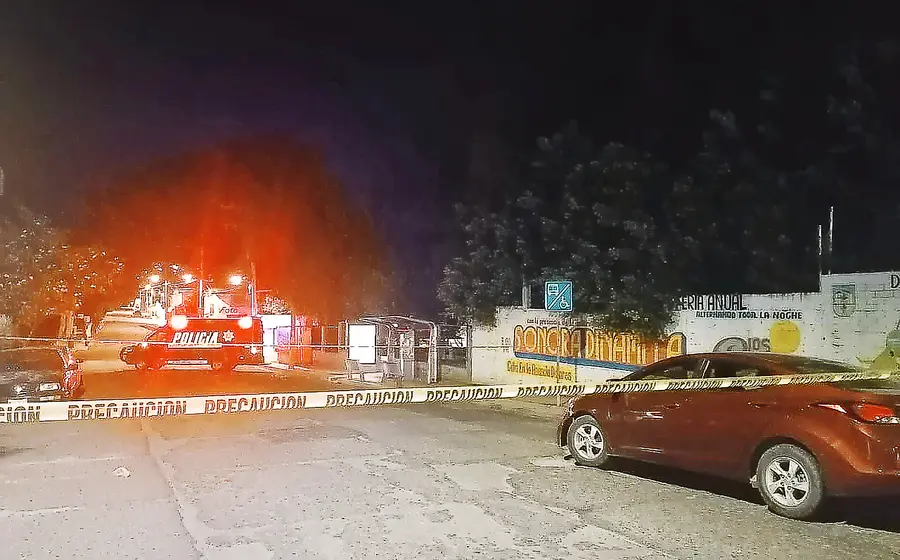 La agresión ocurrió en la avenida principal de la colonia Volcanes.