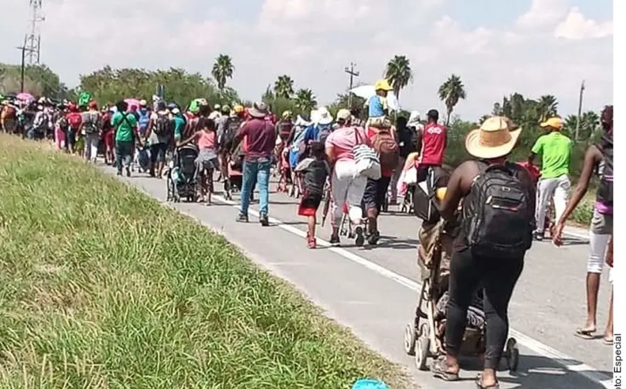 Las caravanas de centroamericanos y haitianos se han atravesado el país cada año.