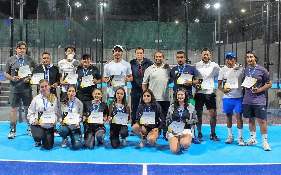 premiación padel